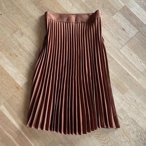 Sezane Dino Skirt Caramel